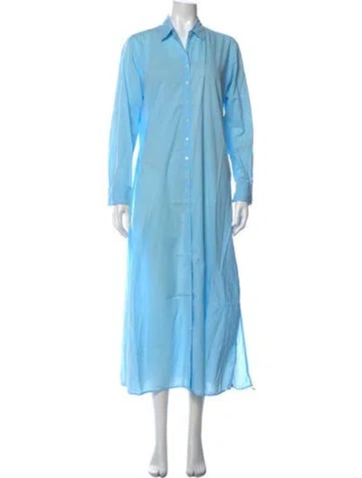 Pre-owned Xirena Long Dress In Blue