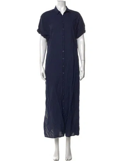 Pre-owned Xirena Long Dress In Blue