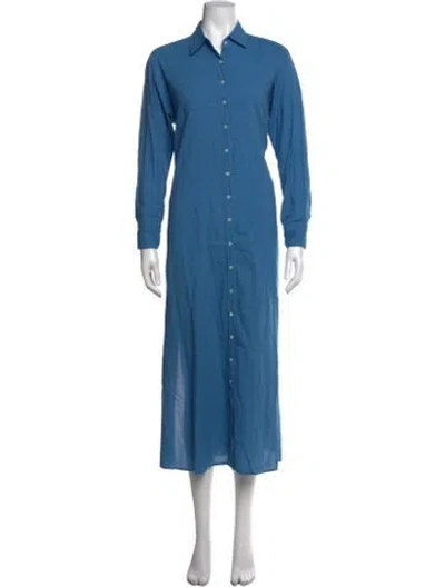Pre-owned Xirena Long Dress In Blue