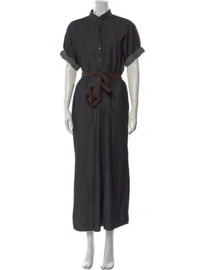 Pre-owned Xirena Long Dress In Gray