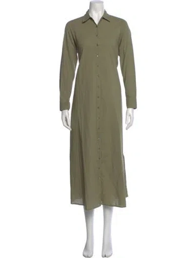Pre-owned Xirena Long Dress In Green