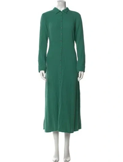 Pre-owned Xirena Long Dress In Green