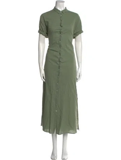 Pre-owned Xirena Long Dress In Green