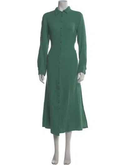 Pre-owned Xirena Long Dress In Green