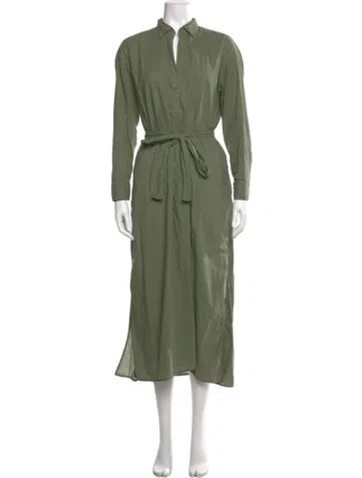 Pre-owned Xirena Long Dress In Green