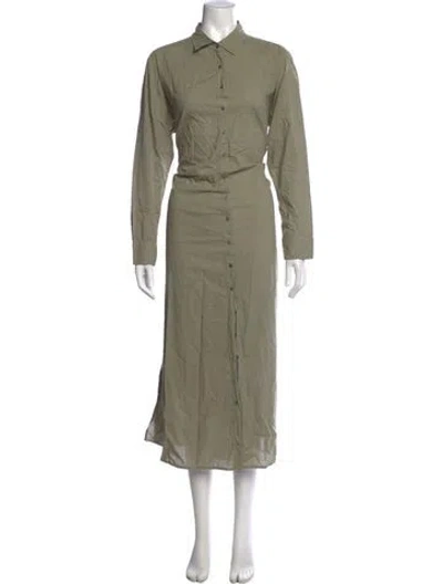Pre-owned Xirena Long Dress In Green