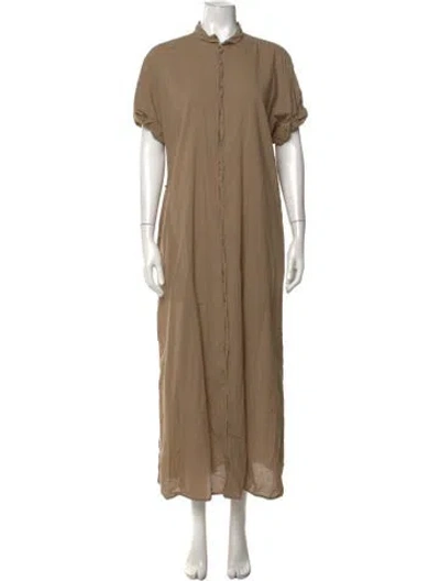 Pre-owned Xirena Long Dress In Green