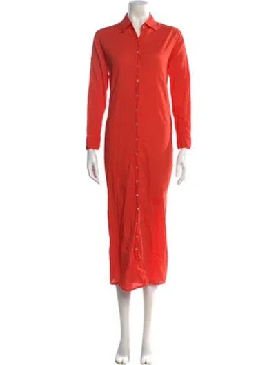 Pre-owned Xirena Long Dress In Orange