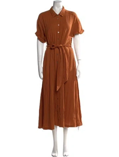Pre-owned Xirena Long Dress In Orange