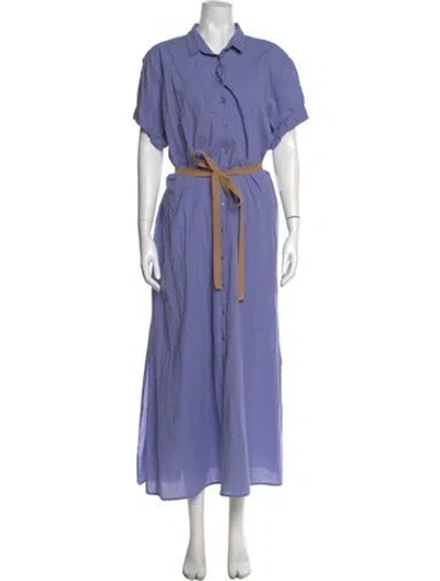 Pre-owned Xirena Long Dress In Purple