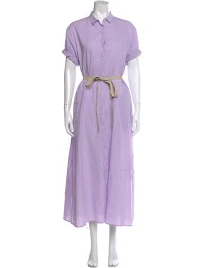 Pre-owned Xirena Long Dress In Purple