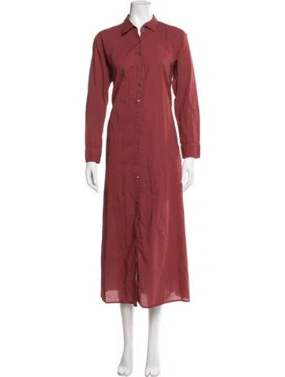 Pre-owned Xirena Long Dress In Red