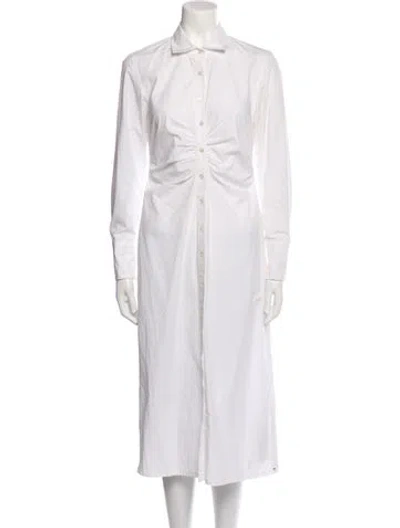 Pre-owned Xirena Long Dress In White