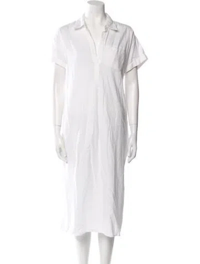 Pre-owned Xirena Long Dress In White