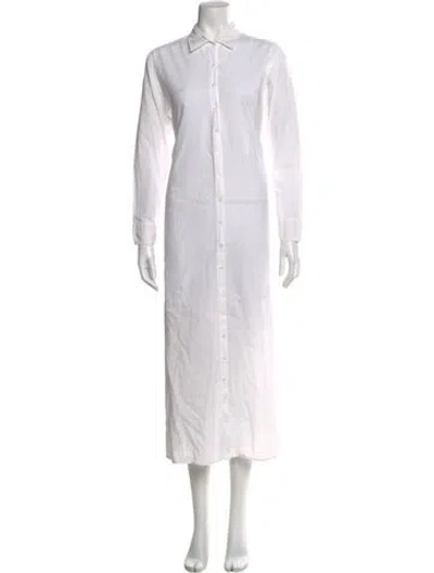 Pre-owned Xirena Long Dress In White