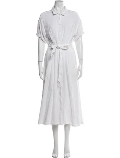 Pre-owned Xirena Long Dress In White