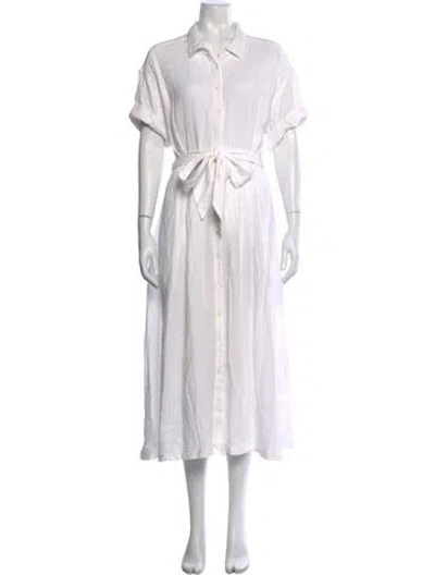Pre-owned Xirena Long Dress In White