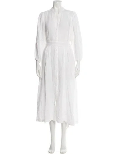 Pre-owned Xirena Long Dress In White
