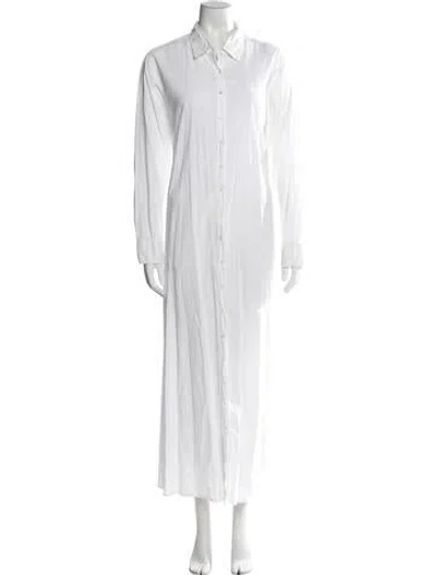 Pre-owned Xirena Long Dress In White