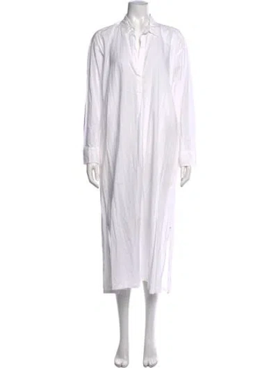 Pre-owned Xirena Long Dress In White