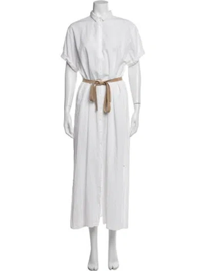 Pre-owned Xirena Long Dress In White