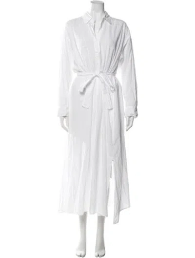Pre-owned Xirena Long Dress In White