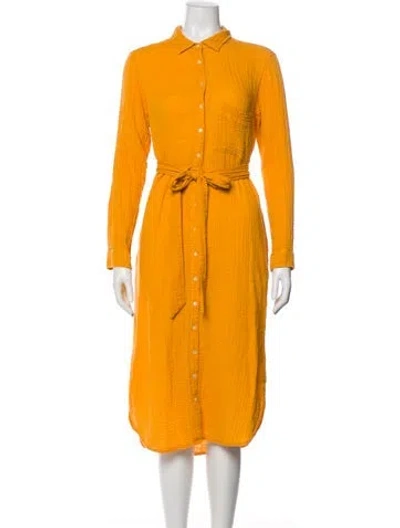 Pre-owned Xirena Long Dress In Yellow