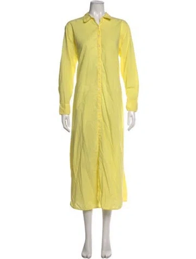 Pre-owned Xirena Long Dress In Yellow