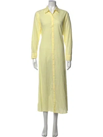 Pre-owned Xirena Long Dress In Yellow