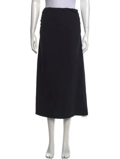 Pre-owned Xirena Long Skirt In Black