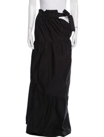 Pre-owned Xirena Long Skirt In Black