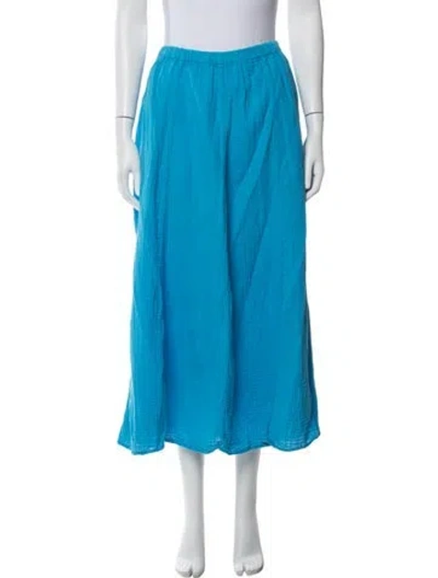 Pre-owned Xirena Long Skirt In Blue