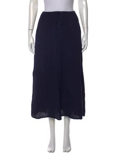 Pre-owned Xirena Long Skirt In Blue