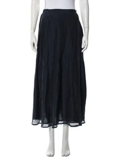 Pre-owned Xirena Long Skirt In Blue