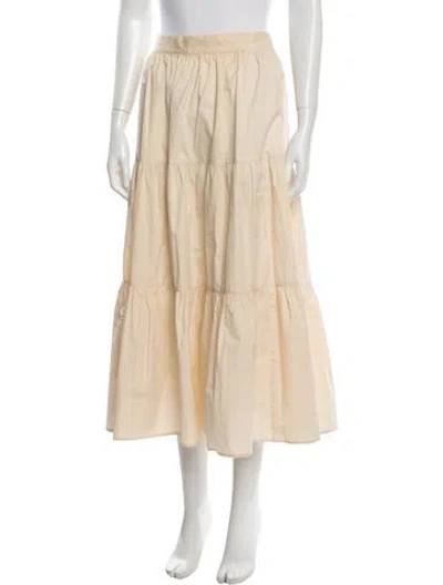 Pre-owned Xirena Long Skirt In Neutral