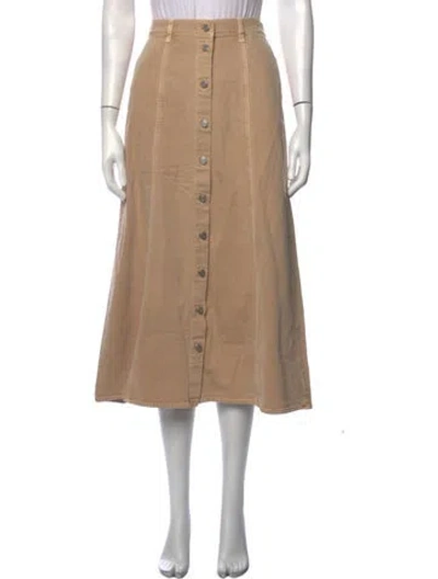 Pre-owned Xirena Long Skirt In Neutrals