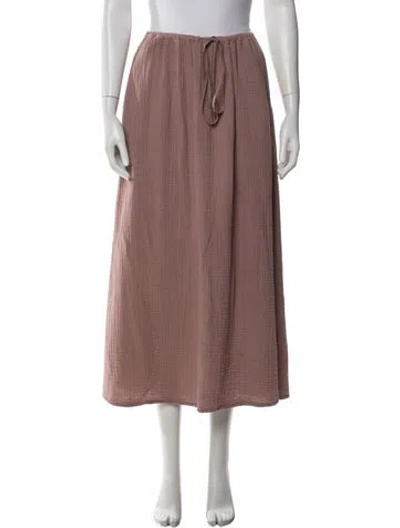 Pre-owned Xirena Long Skirt W/ Tags In Pink