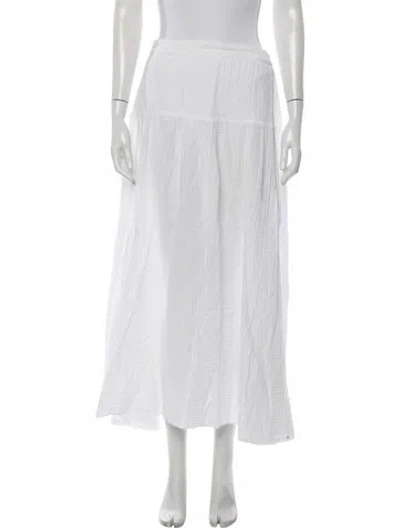 Pre-owned Xirena Long Skirt In White