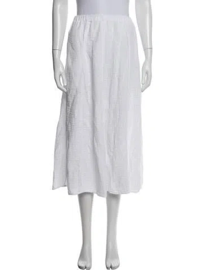 Pre-owned Xirena Long Skirt In White