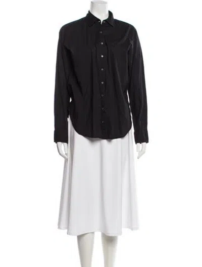 Pre-owned Xirena Long Sleeve Blouse In Gray