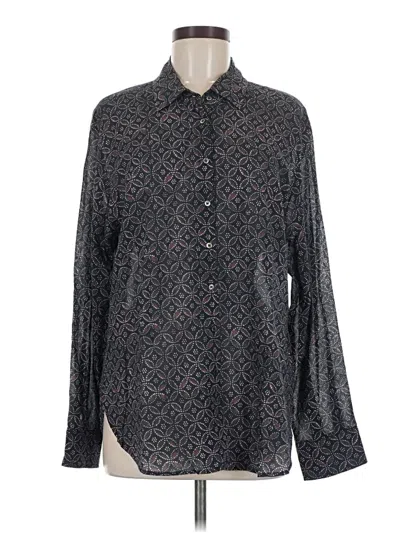 Pre-owned Xirena Long Sleeve Blouse In Gray