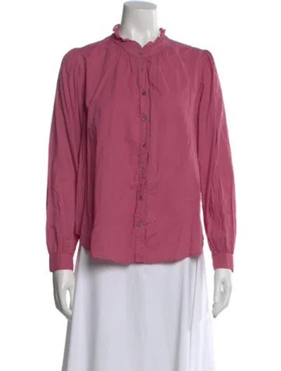 Pre-owned Xirena Long Sleeve Blouse In Multi