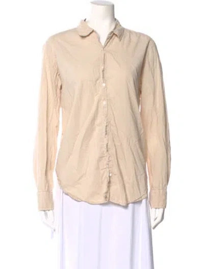 Pre-owned Xirena Long Sleeve Blouse In Neutral