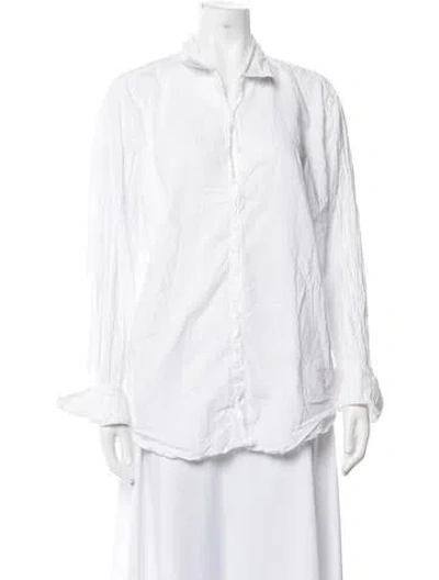 Pre-owned Xirena Long Sleeve Blouse In Neutrals/white