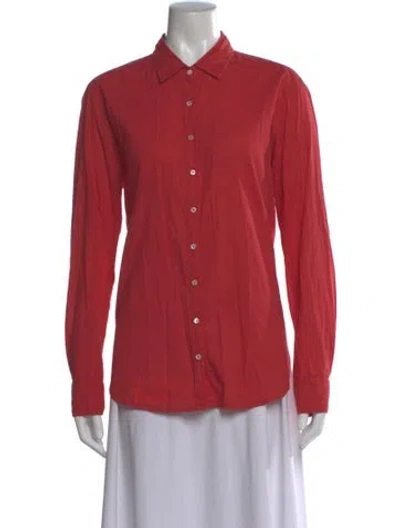 Pre-owned Xirena Long Sleeve Blouse In Pink