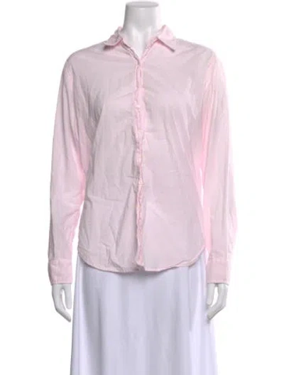 Pre-owned Xirena Long Sleeve Blouse In Pink