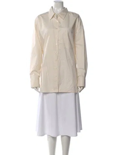 Pre-owned Xirena Long Sleeve Blouse W/ Tags In Neutral