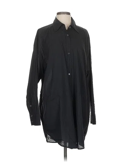 Pre-owned Xirena Long Sleeve Button Down Shirt In Black