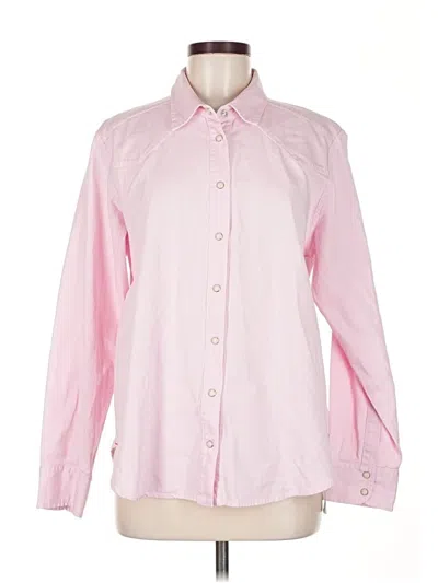 Pre-owned Xirena Long Sleeve Button Down Shirt In Pink