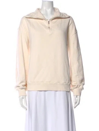 Pre-owned Xirena Long Sleeve Sweatshirt In Neutral